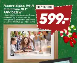 Bilka Frameo digital Wi-Fi fotoramme 10,1" PFF-1042LW tilbud