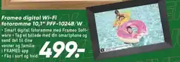 Bilka Frameo digital Wi-Fi fotoramme 10,1" PFF-1024B/W tilbud