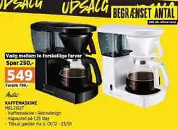 Power KAFFEMASKINE tilbud
