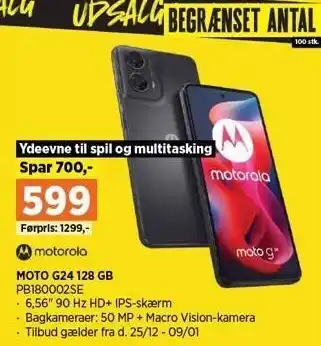 Power MOTO G24 128 GB tilbud