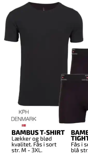 Davidsen Bambus t-shirt tilbud