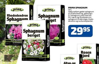 Davidsen Prima sphagnum tilbud