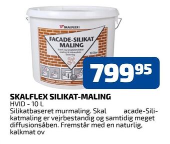 Davidsen Skalflex silikat-maling tilbud