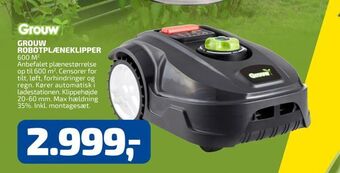 Davidsen Grouw robotplæneklipper tilbud