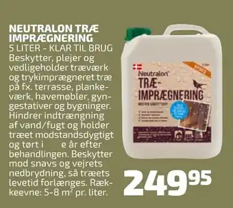 Davidsen Neutralon træ imprægnering tilbud