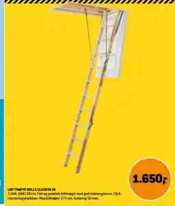 XL-BYG Lofttrappe dolle clickfix 56 tilbud