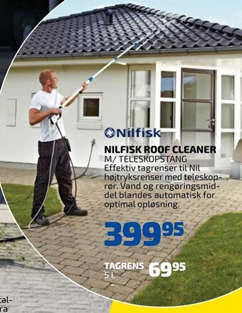 Davidsen Nilfisk roof cleaner tilbud