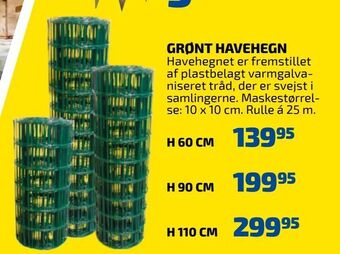 Davidsen Grønt havehegn tilbud