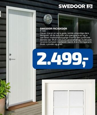 Swedoor facadedør