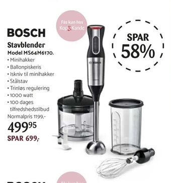 Kop & Kande Stavblender tilbud