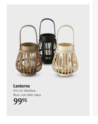 Kop & Kande Lanterne tilbud