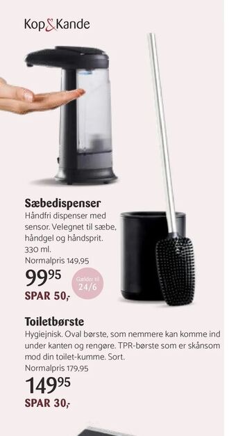 Kop & Kande Toiletbørste tilbud