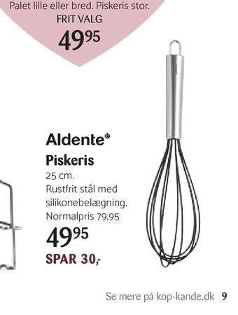 Kop & Kande Piskeris tilbud