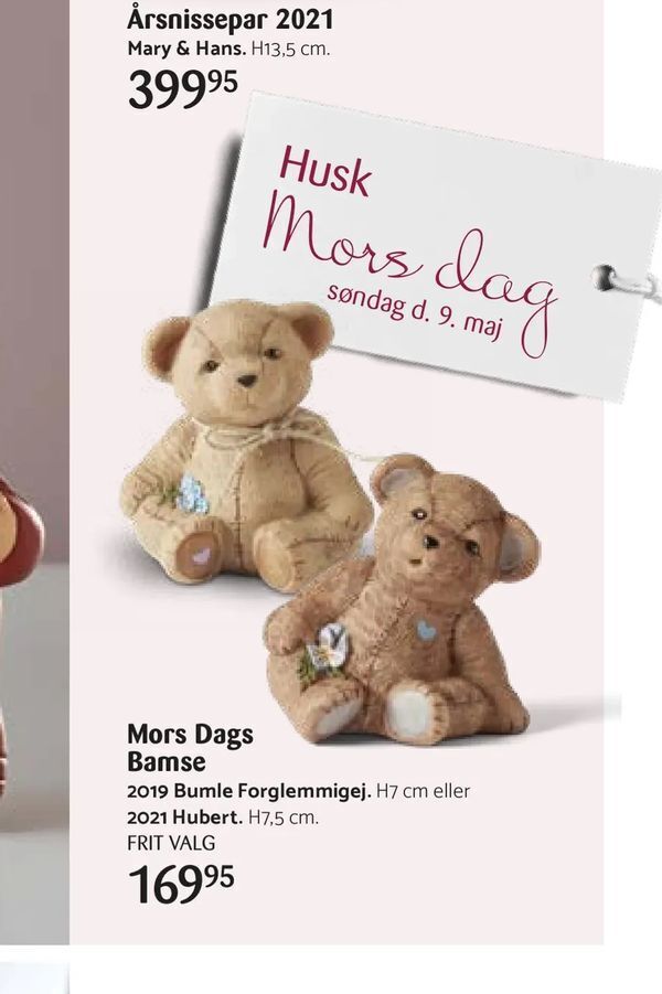 Mors Dags Bamse tilbud hos Kop & Kande