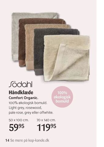 Kop & Kande Håndklæde tilbud