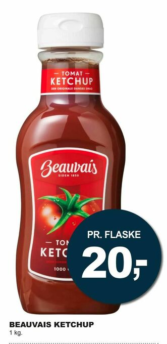 Let-Køb Beauvais ketchup tilbud