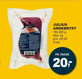 Julius andebryst