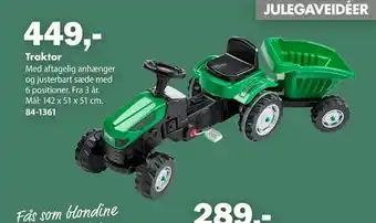 Biltema Traktor tilbud