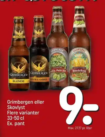REMA 1000 Grimbergen eller Skovlyst tilbud