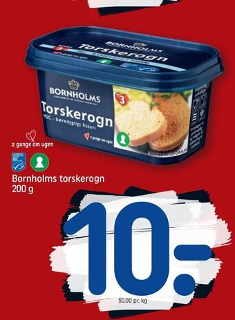 REMA 1000 Bornholms torskerogn tilbud
