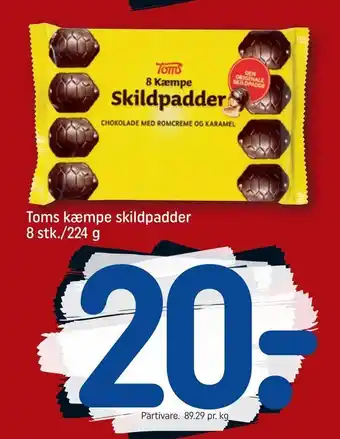 Toms kæmpe skildpadder