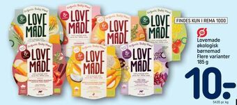 Lovemade økologisk børnemad
