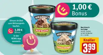 REWE BEN & JERRY'S Ice cream tilbud