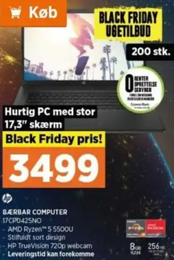 Power Bærbar Computer 17CP045NO tilbud