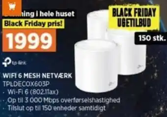 Wifi 6 Mesh Netværk TPLDECOX603P