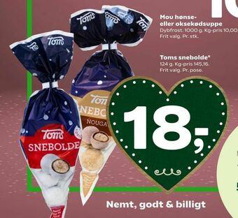 Coop 365 Toms snebolde tilbud