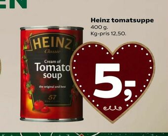 Coop 365 Heinz tomatsuppe tilbud