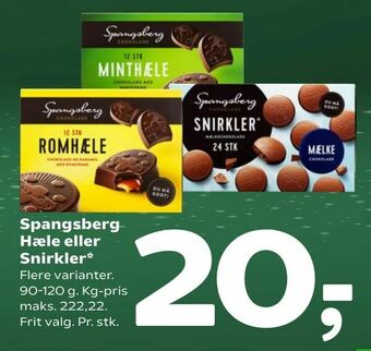 Coop 365 Spangsberg Hæle eller Snirkler tilbud