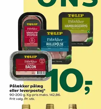 Coop 365 Pålækker pålæg eller leverpostej tilbud