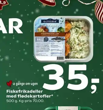 Coop 365 Fiskefrikadeller med flødekartofler tilbud