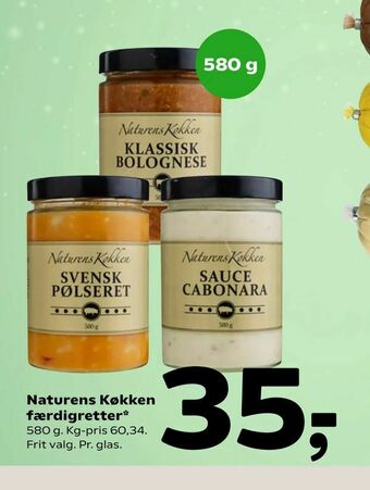 Coop 365 Naturens Køkken færdigretter tilbud