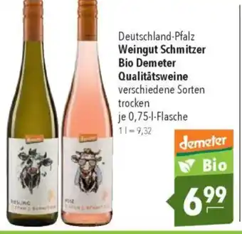 Citti Weingut Schmitzer Bio Demeter Qualitätsweine tilbud