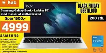 Power Samsung 15" Galaxy Book tilbud