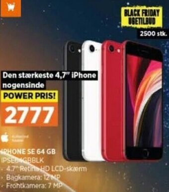 Power Iphone SE 64GB tilbud