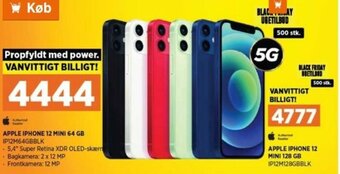 Power Apple Iphone 12 Mini 64 GB tilbud