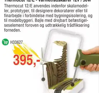 Elextra Thermocut 12/E - Varmetrådskærer 12V/50W tilbud