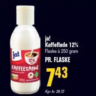 Poetzsch Padborg ja! Kaffefløde 12% tilbud