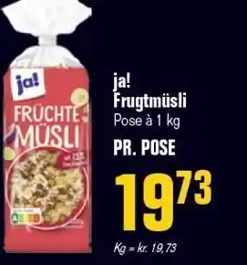 Poetzsch Padborg ja! Frugtmüsli tilbud