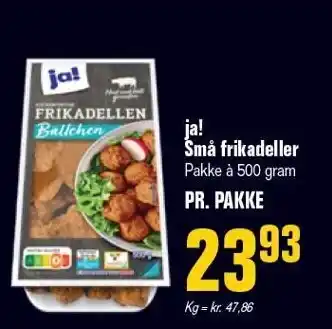 Poetzsch Padborg ja! Små frikadeller tilbud