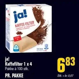 Poetzsch Padborg ja! Kaffefilter 1 x 4 tilbud