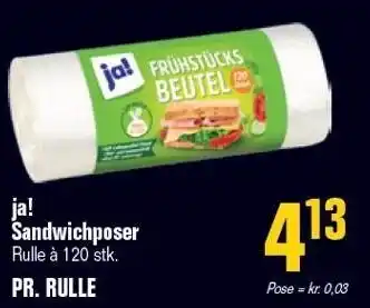 Poetzsch Padborg ja! Sandwichposer tilbud