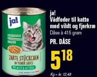 Poetzsch Padborg ja! Vådfoder til katte med vildt og fjerkræ tilbud