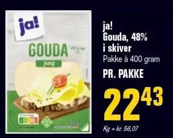 Otto Duborg ja! Gouda, 48% i skiver tilbud