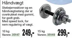 Harald Nyborg Håndvægt tilbud