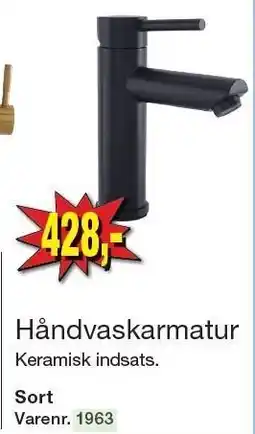 Harald Nyborg Håndvaskarmatur tilbud