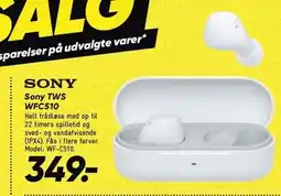 Bilka Sony TWS WFC510 tilbud